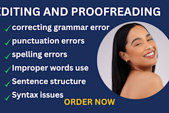 professionally edit and proofread your ebook for kindle publishing
