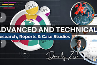 write research reports, case studies and summaries