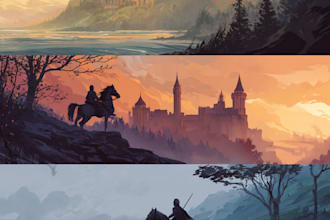 make any fantasy illustration you want
