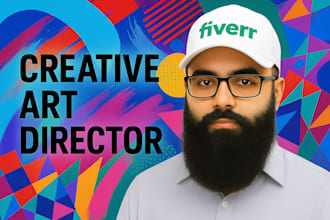 be your professional creative art director for branding and campaigns