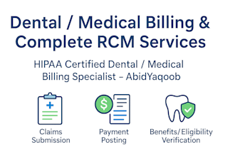 do dental billing, complete rcm, claim submission, payment posting, benefits, ar