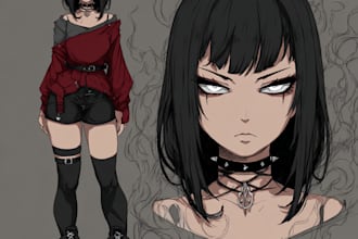 creat your pokemon art anime character