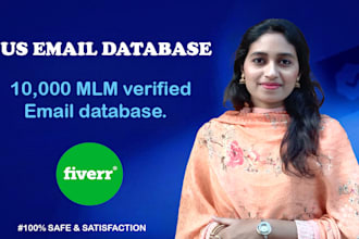 provide US email database, 10k email address