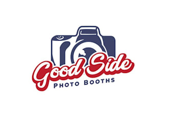 design modern photography logo watermark and signature
