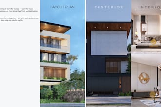 design professional house layouts, exterior, and interior