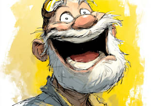 draw any humorous comic strip or cartoon
