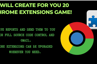 create your own game app on chrome extensions