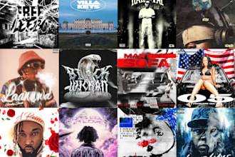 design custom song cover art, album cover, album artwork