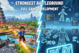 do roblox full game creation, strongest battleground, full game development