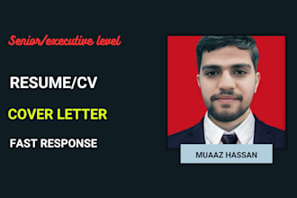 write and edit your professional resume, CV, and cover letter