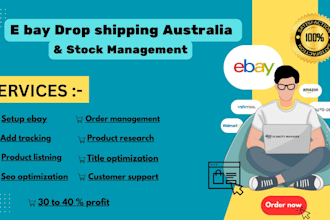 do manage ebay au accounts and tiktok shop