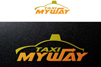do modern high quality custom taxi logo with unlimited revision