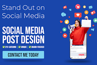 create attractive fb insta post design