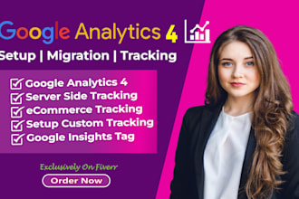 setup google analytics 4, ads conversion and ecommerce tracking with GTM