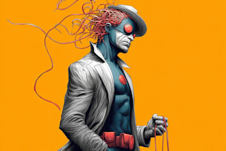 draw comic superhero comic art cover graphics novel
