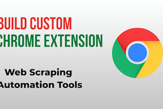 create a custom chrome extension for you