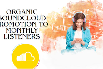 do organic soundcloud promotion to 900k active monthly listeners