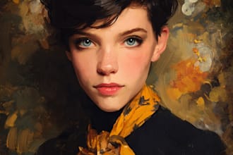 paint a real oil painting on canvas with free shipping