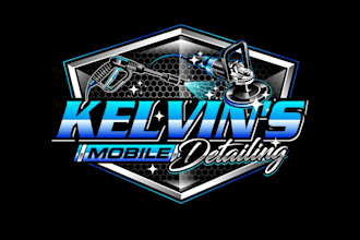 create high quality and beautiful auto detailing logo design