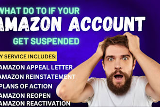 write amazon suspension poa, fix amazon violation and reinstate amazon accounts