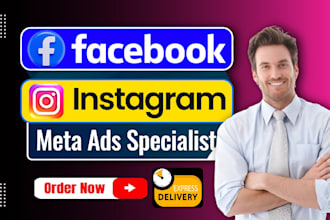 setup and manage facebook ads campaign, instagram ads, fb ad manager