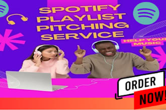 promote your music with safe spotify playlist pitching