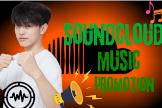 increase monthly listeners, soundcloud music promotion to real listeners