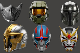 sculpt 3d helmet cosplay mask cosplay helmet halloween mask fantasy mask