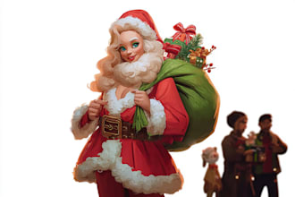 do christmas animation video or merry christmas