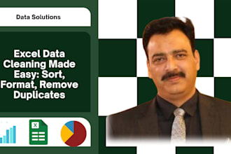 clean, sort, format, and remove duplicates in excel