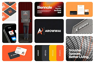 design a professional logo, brand book, and corporate brand identity guidelines