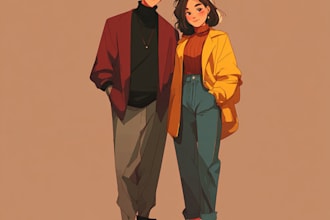 make a cute couple portrait