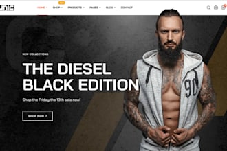 design streetwear website streetwear store y2k streetwear website activewears