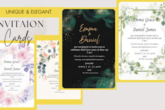 do wedding invitation card design