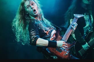 be your professional male vocalist rock singer metal songwriter