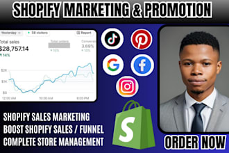boost shopify sales dropshipping marketing promote shopify store sales