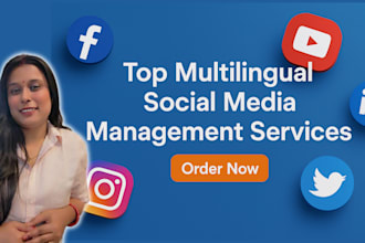 do multilingual social media management