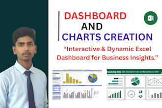 create professional excel dashboards and charts for data analysis