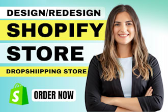 do shopify store design redesign, shopify dropshipping store, shopify webiste