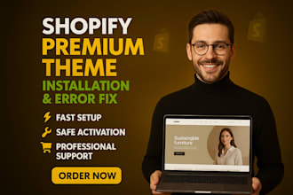 fix shopify theme installation issue