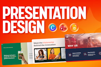 do powerpoint design, powerpoint deck, template, canva pitch deck, google slides