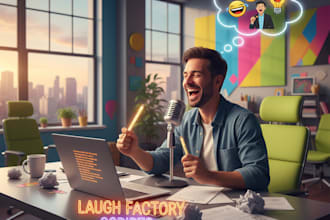 be your funny creative comedy writer