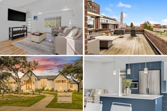 be your professional real estate photo editor for hdr blending