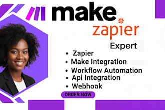 create make com automations, made com, zapier ai automation