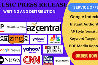 do press release music press release distribution crypto press release writing