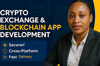 build crypto exchange blockchain app crypto trading app