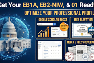 optimize your google scholar profile to support eb1a eb2niw o1 documentation