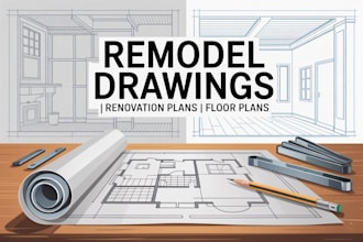 design remodel drawings for residential and commercial buildings in ca, fl, sl