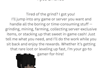run errands for you on any desired minecraft server
