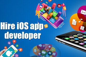develop custom iphone apps and android apps or ai apps ios using flutter